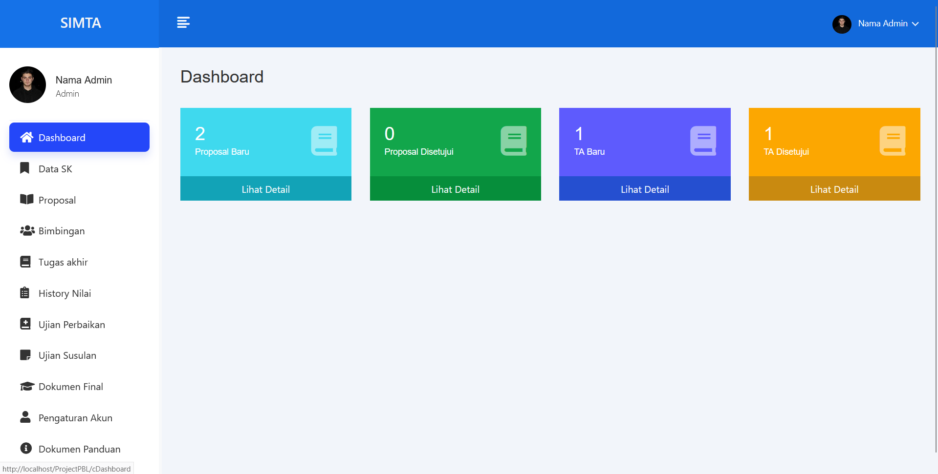 SIMTA project preview